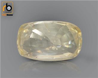 Natural Unheated & Untreated Certified Yellow Sapphire (Pokhraj)2.99 cts. ( 67328 )